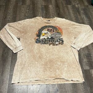 VTG Sturgis Bike Week Shirt Adult Large Black‎ Y2K Black Hills Rally Motorcycle